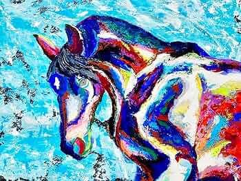 9/15まで値下げ　原画　牛　動物画　絵画　アクリル画　現代アート　一点物 原画 牛 十二支 動物画 絵画 アクリル画 現代アート 細密画 一点